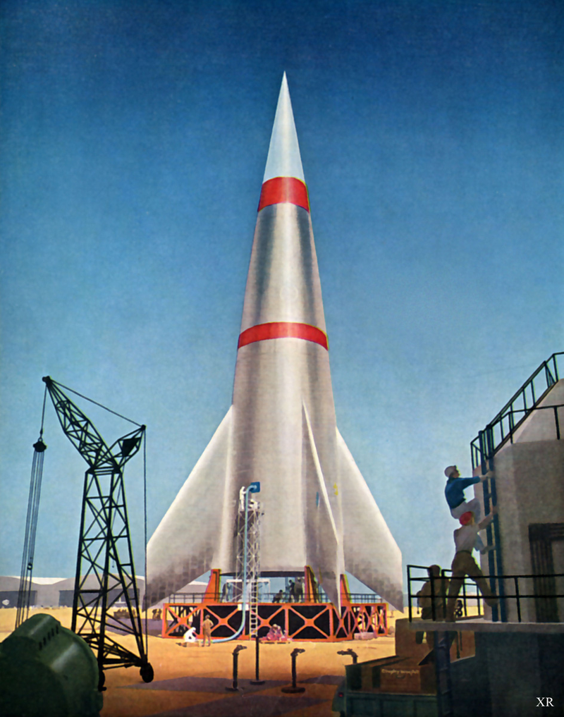 Illustration for article titled The Beautiful Art That Helped Inspire Space Travel